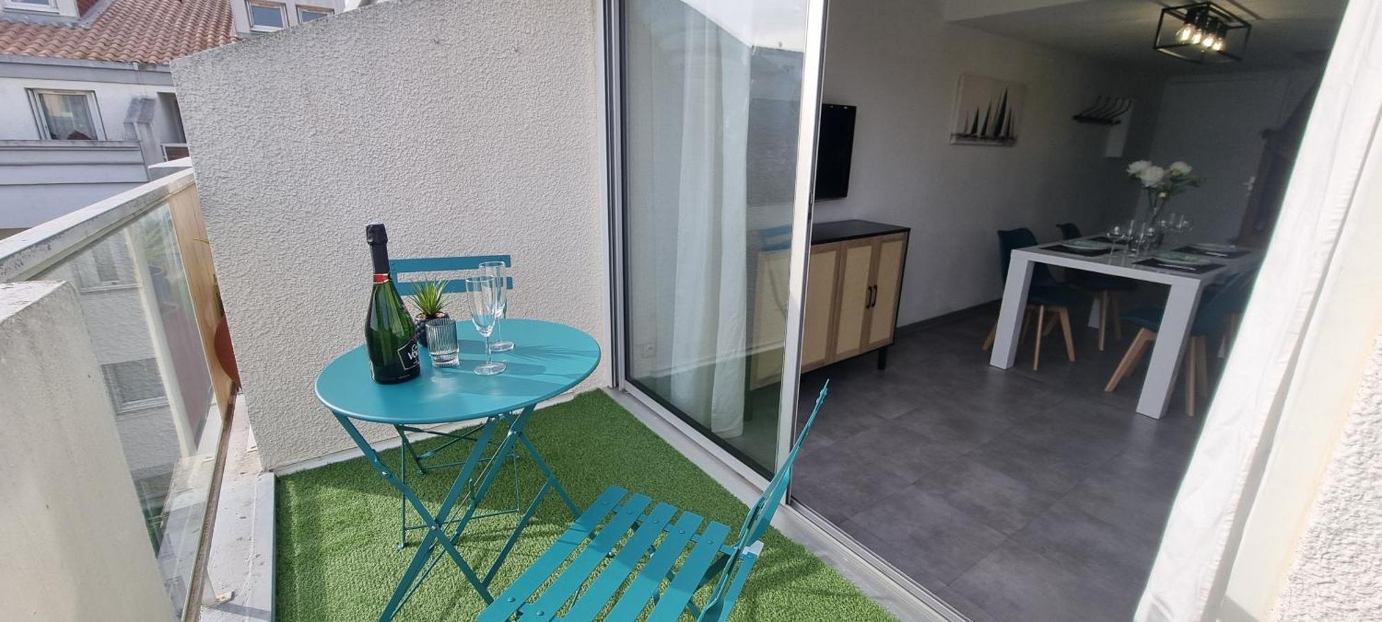 Apartment L'ophelia Duplex Dernier Etage Balcon Centre Climatisation *